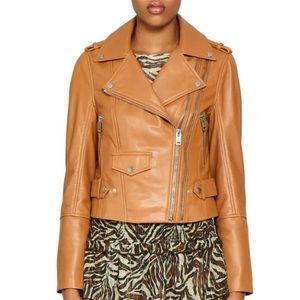 Walter Baker Juls Leather Moto Jacket